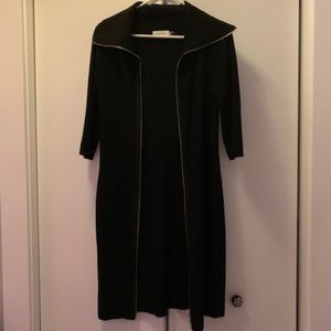 Calvin Klein Long Black Cardigan